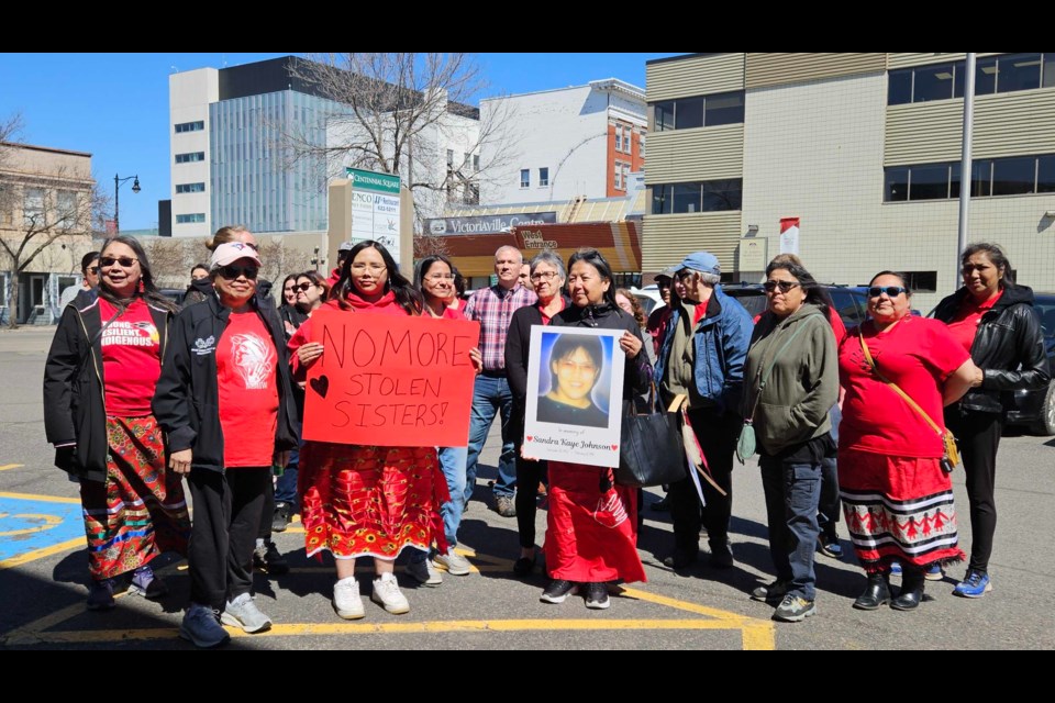 The walk is part of Red Dress Day, a national day of remembrance and action working to raise awareness of the ongoing violence faced by Indigenous women, girls and Two-Spirit people. It also emphasizes the urgent need for justice, accountability and systemic change.