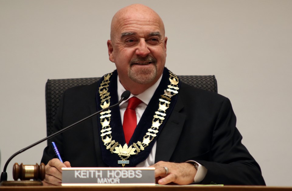 Keith Hobbs Mayor