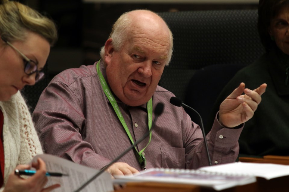 Coun. Larry Hebert urges consultants working on the city's Recreation Master Plan to consider the growing Indigenous population and post-secondary students among groups that may not be considered in official census figures. 