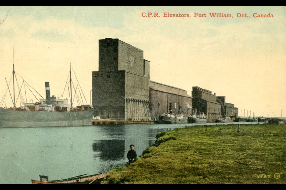 First CPR Elevators on Kam River last one demolished 1948 (photo supplied) 