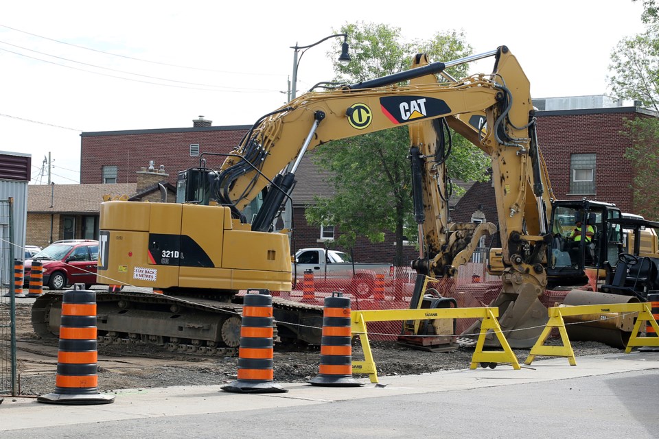 Simpson Street Construction