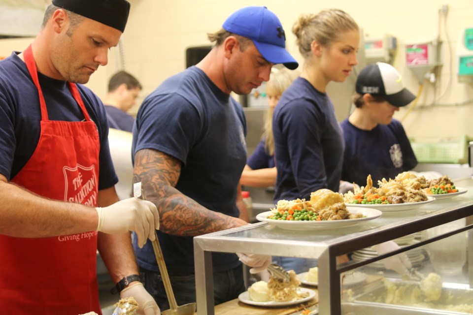 Salvation Army Thanksgiving Dinner