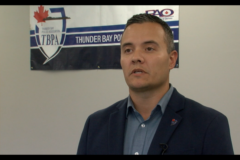 Thunder Bay Police Association president, Colin Woods. (File). 