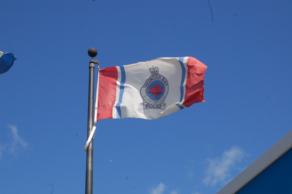police flag