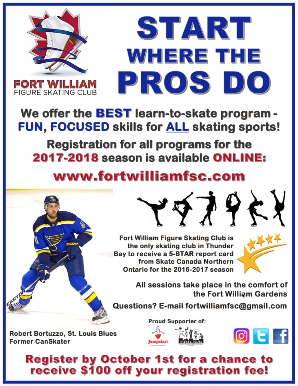 FWFSC 2017-2018 Registration Poster