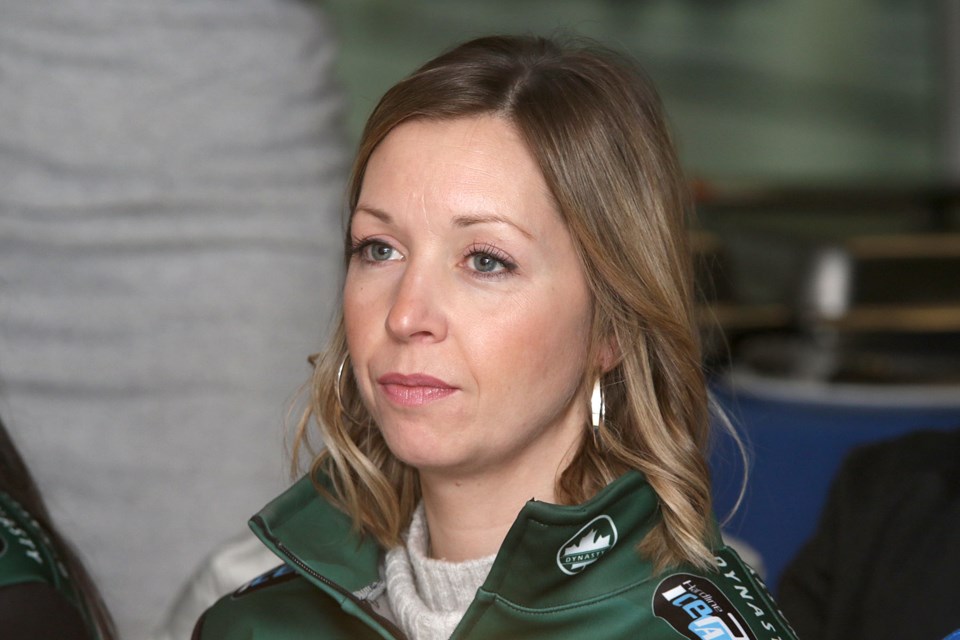 Krista McCarville, who has four Ontario and three Northern Ontario provincial women's curling championships under her belt, on Tuesday, Jan. 7, 2019 says she's excited at the possibility of competing for a Scotties Tournament of Hearts in Thunder Bay. (Leith Dunick, tbnewswatch.com)