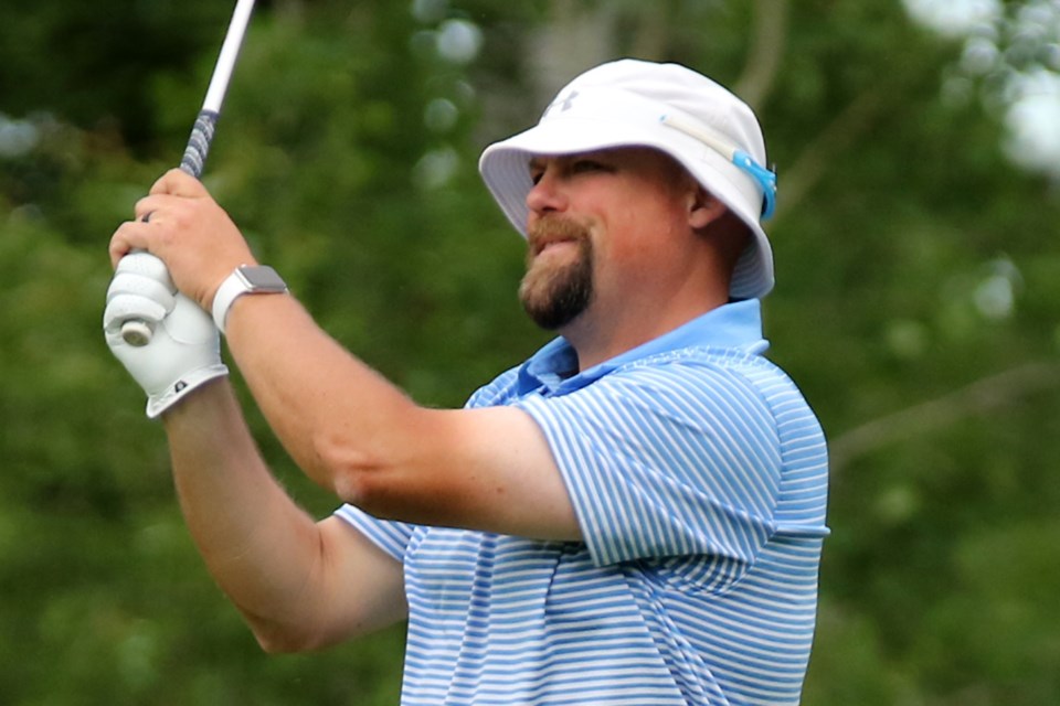 Walter Keating Jr. will make his fourth straight Staal Foundation Open after wining the Keg District Open on Sunday, July 2, 2017 at Whitewter Golf Club (Leith Dunick, tbnewswatch.com).