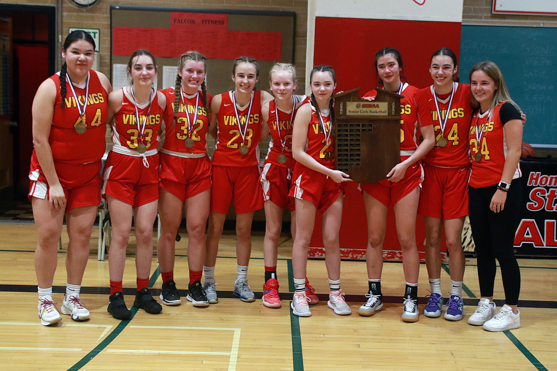 Vikings upset Falcons in senior girls final TBNewsWatch