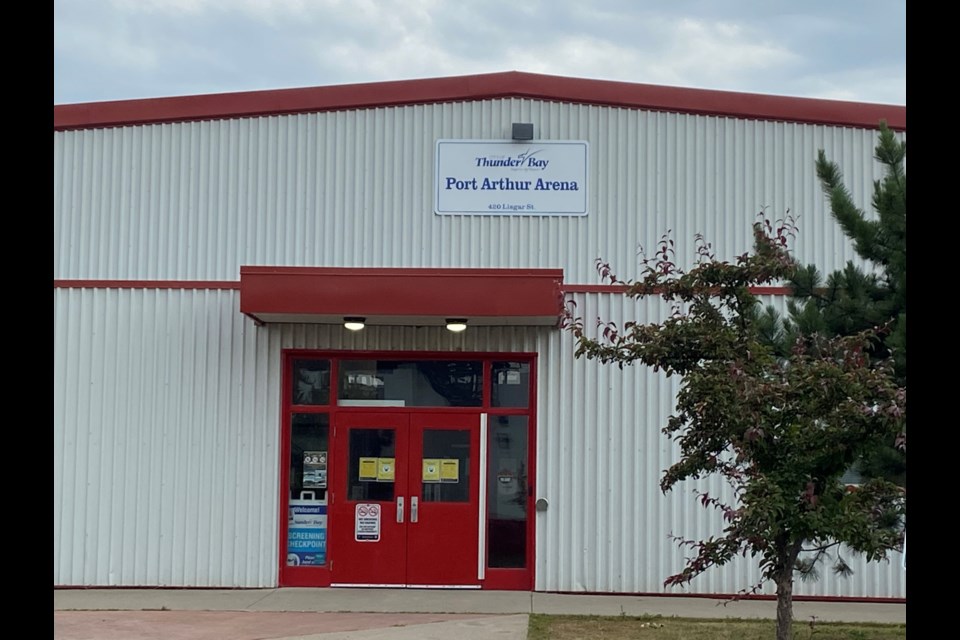 Exterior photo of Port Arthur Arena