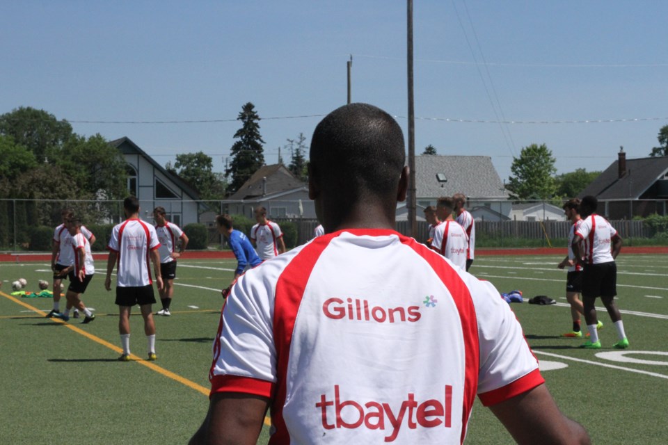 Sullivan Silva looks on as his team prepares for a crucial home stand against Green Bay and St. Louis. (Michael Charlebois, tbnewswatch.com)