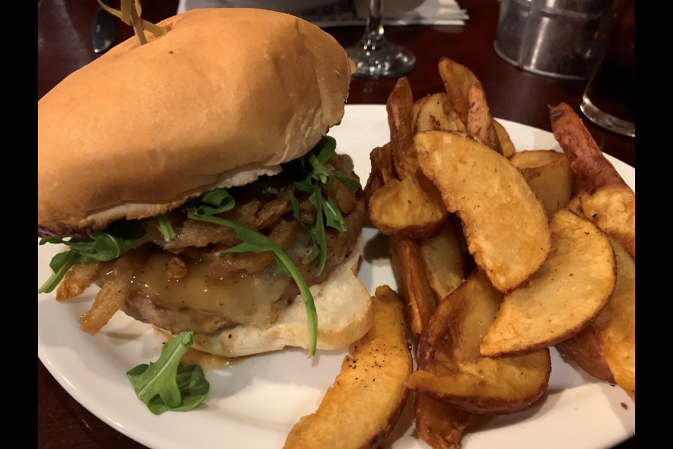 Madhouse's Novemburger entry is the Thanksgiving Burger