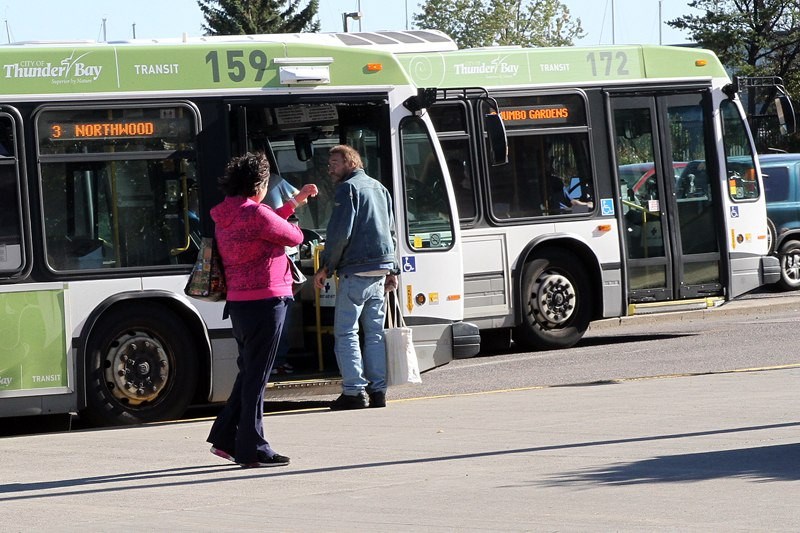 Two Thunder Bay Transit routes face cancellation as city council considers recommendations to meet its goal of cutting $2.2 million from the 2024 budget. (File photo)