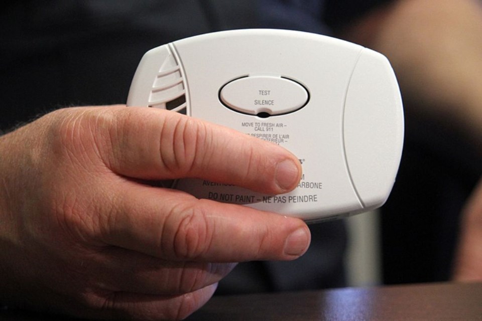 Carbon monoxide detectors are mandatory in Ontario homes. (Leith Dunick, tbnewswatch.com)