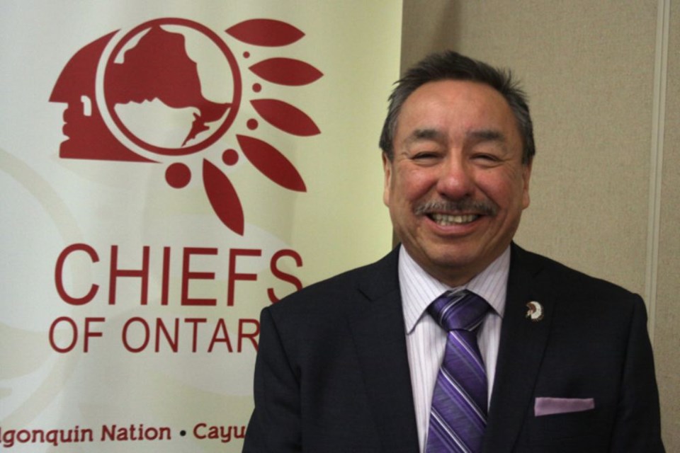 Former Ontario Regional Chief Stan Beardy (tbnewswatch file photograph)