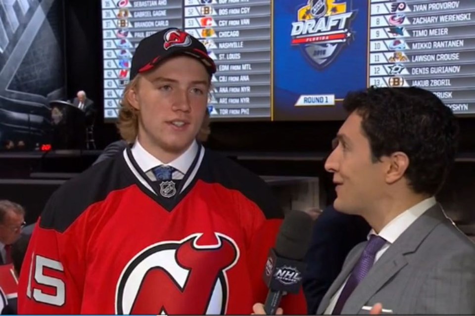 Devils' G MacKenzie Blackwood almost ties a brilliant Martin Brodeur record