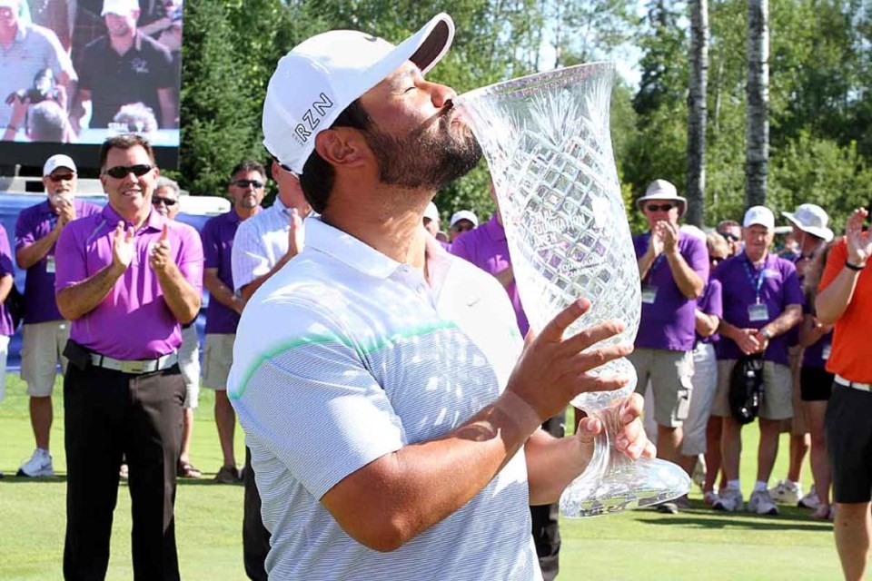 J.J. Spaun is the second winner of the Staal Foundation Open and will make his first PGA Tour start next week at the RBC Canadian Open. (Leith Dunick, tbnewswatch.com)