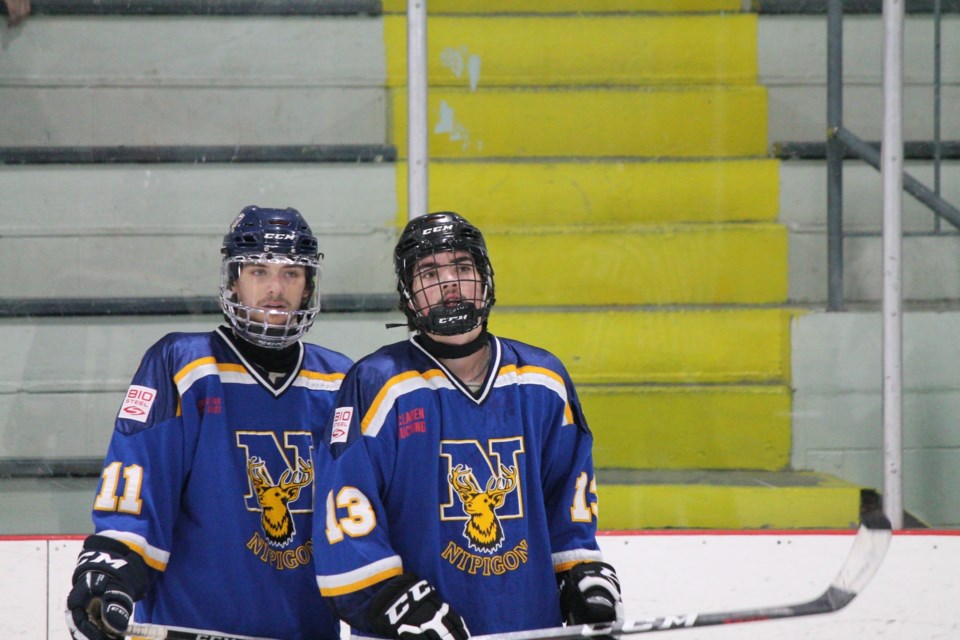 Photo of the Nipigon Elks courtesy of Carter Hargreaves