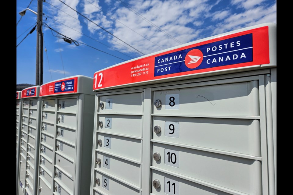 Canada Post community mailbox