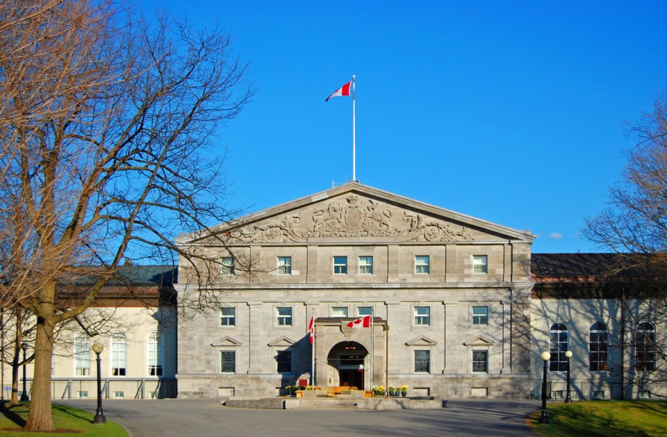 Rideau,Hall,In,Downtown,Ottawa,,Ontario,,Canada.