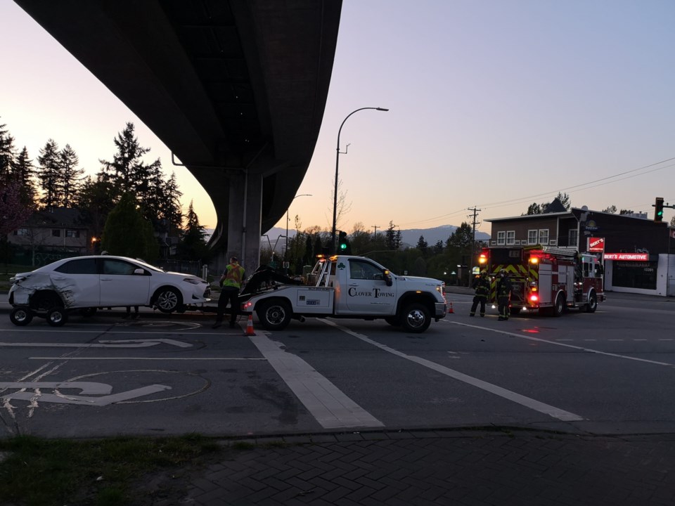 Surrey,,Bc,Canada,-,Apr.,22,2021:,Car,Accident.,King