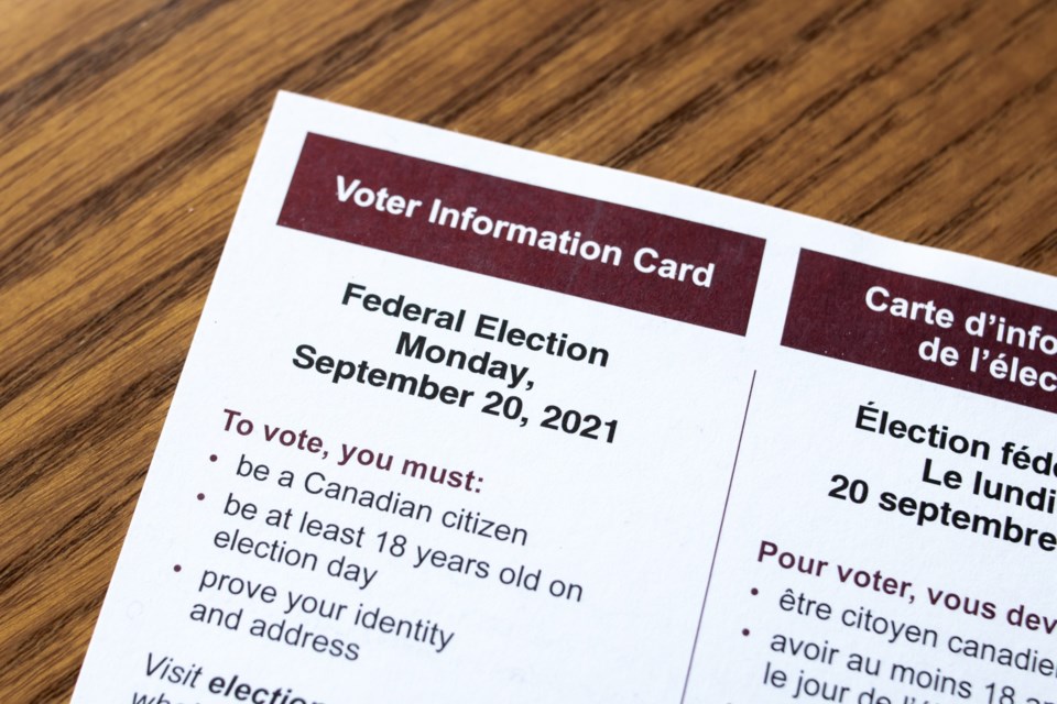 London,,Ontario,,Canada,-,September,15,2021:,An,Elections,Canada