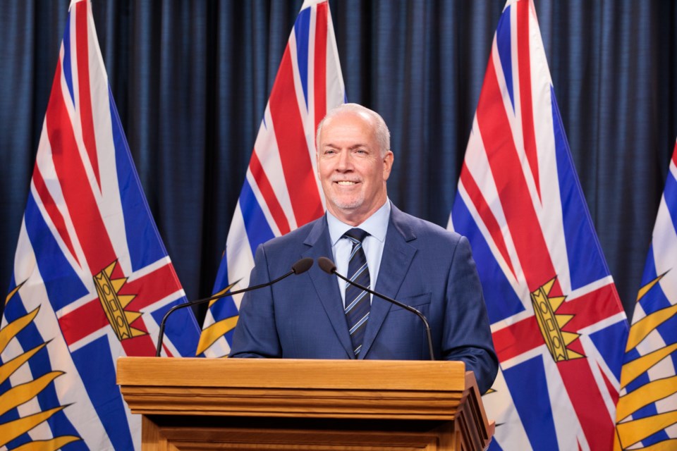 Press Conference &#8211; Premiere John Horgan