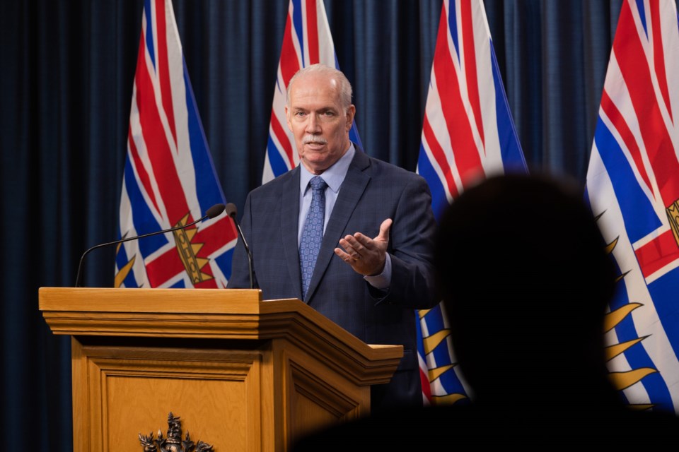 Premier John Horgan Press Conference.