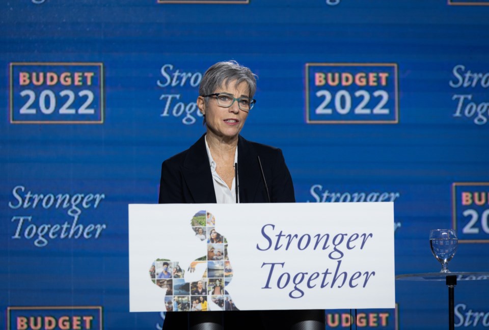 Budget 2022 moves us forward together to build a StrongerBC
