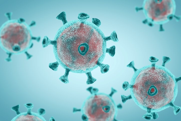 stock coronavirus microscopic virus photo