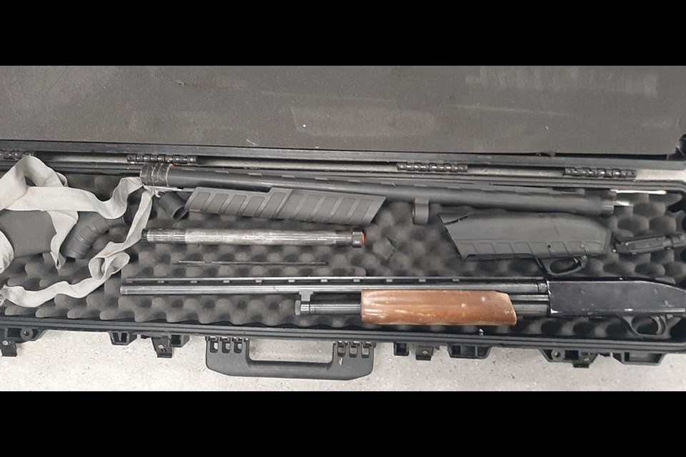 Shamattawa RCMP seized three guns and numerous bullets after responding to a report of a man making threats involving a firearm on Oct. 24.