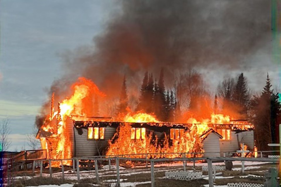 A May 6 fire destroyed the Roman Catholic Church in God’s Lake Narrows First Nation, which had been there for about 60 years.