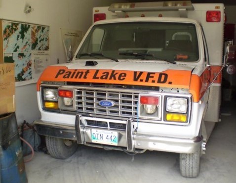paint lake volunteer fire department first truck
