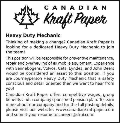 Canadian Kraft Paper, Heavy Duty Mechanic 22-36