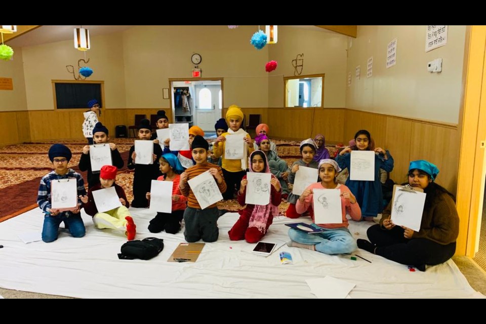 Cooking, temple etiquette, martial arts and turban-tying were some of the activities participants enjoyed during a recent two-day camp at the Sikh Society of Thompson’s temple on Goldeye Crescent.