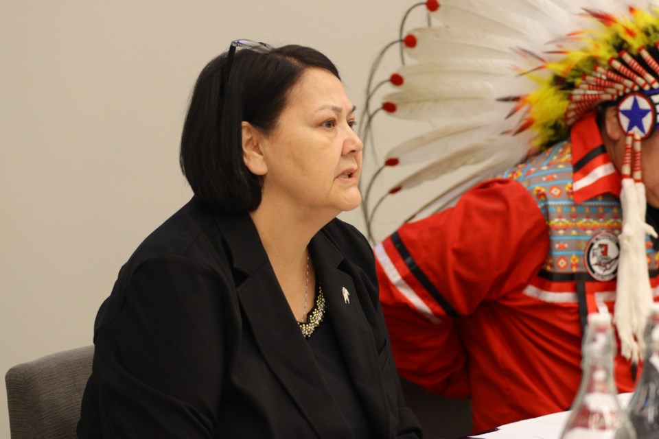 amc-grand-chief-cathy-merrick-march-24-by-assembly-of-manitoba-chiefs-facebook