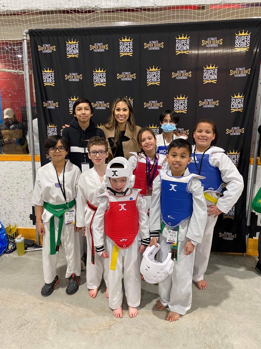 sikad taekwondo students april 30 winnipeg