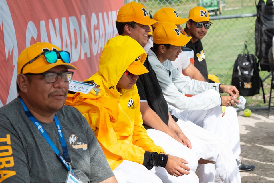 team manitoba softball canada games aug 2022 by ron planche
