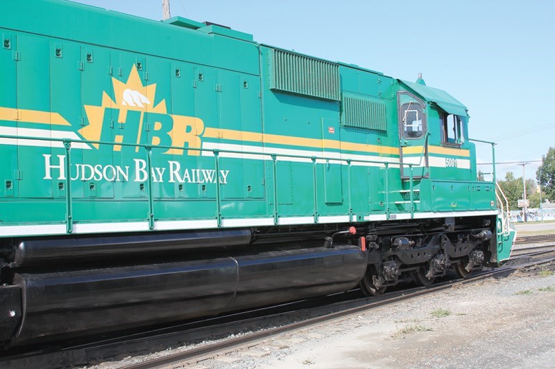 hudson-bay-railway-locomotive-stock-shot