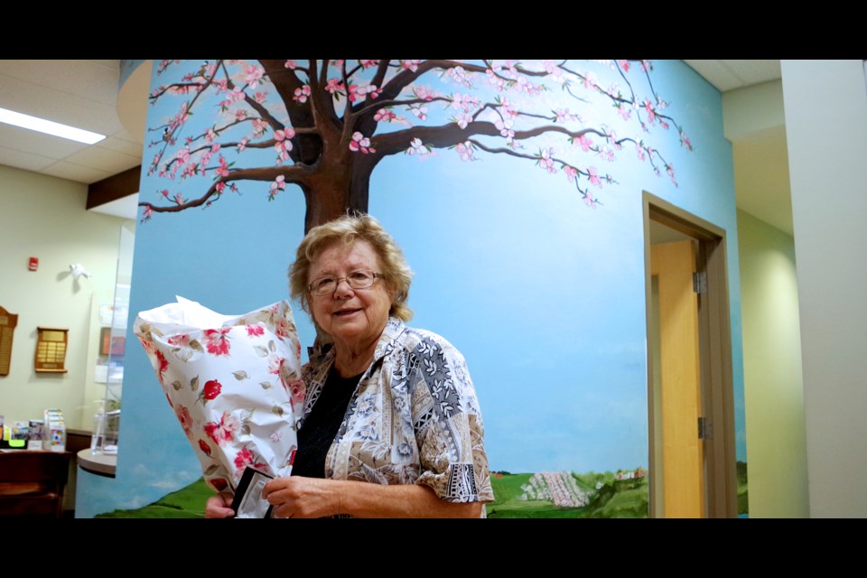 In her softspoken, humble manner, Barb Berry has been beautifying and volunteering in Thorold for decades. PHOTO/LIDDYCOAT