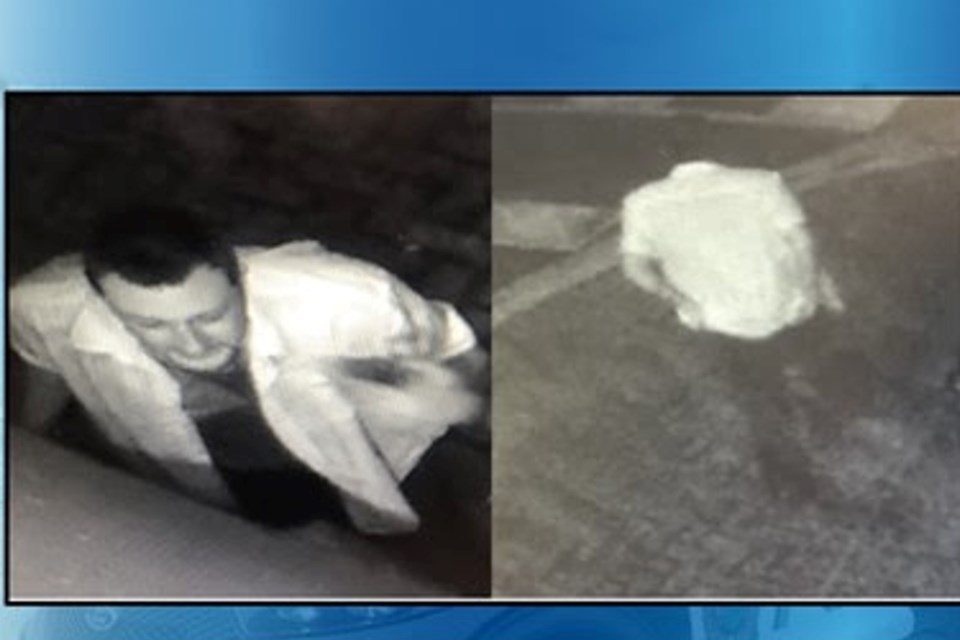 Nicholas Adamson, 29, seen here on surveillance footage from the night he disappeared. Photo: NRPS