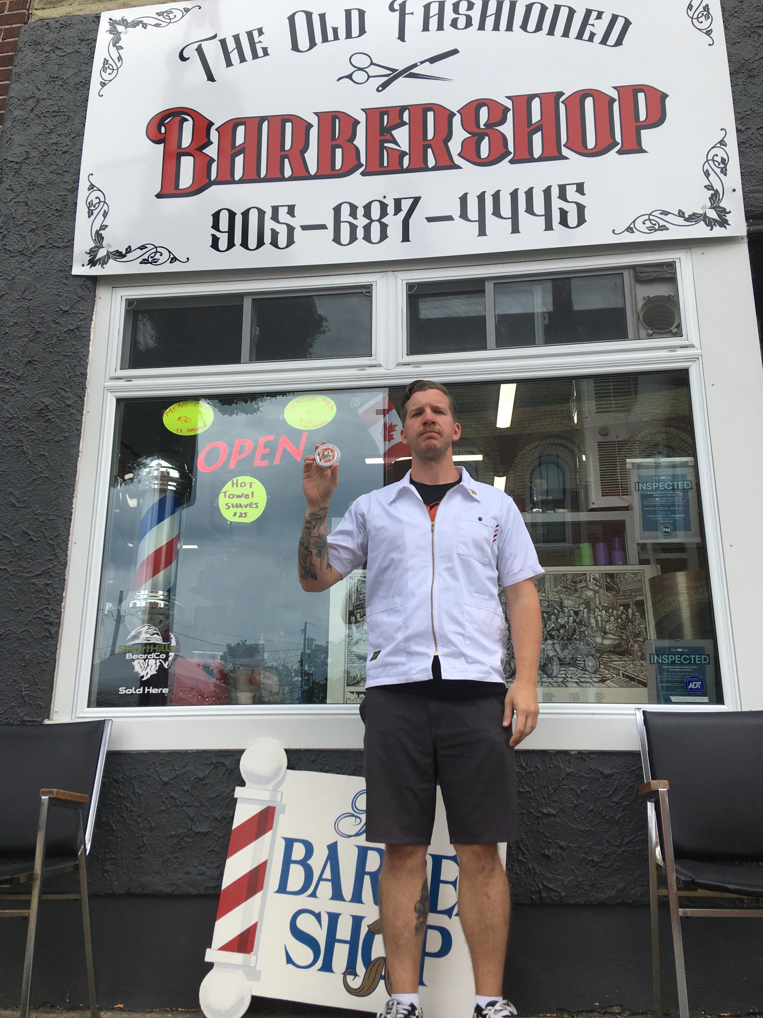 Locally-made pomade a hit, says Thorold barber - Thorold News