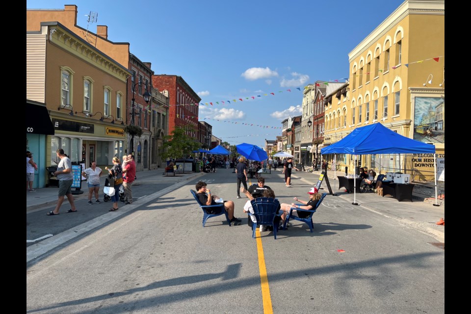 Yesterday afternoon the 'Welcome to our Backyard' community event took place on Front Street.