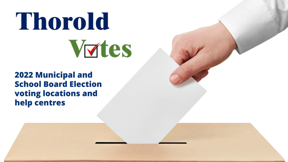 City of Thorold - Thorold Votes - voting locations and help centres