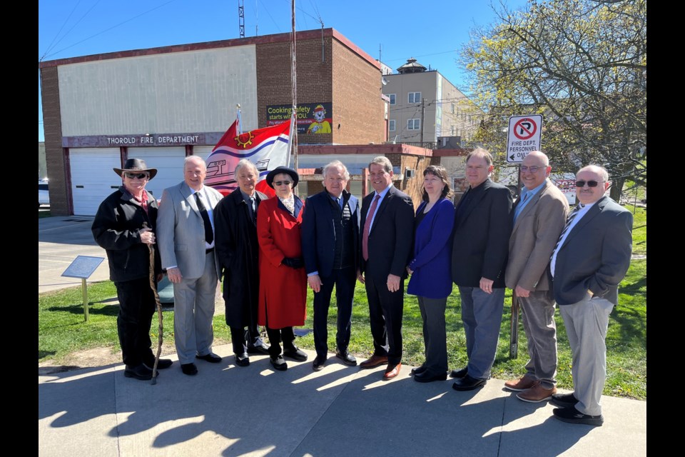 On Friday morning, the federal government announced an investment of over $6M into the Thorold Historical Museum and Cultural Centre. The Thorold Museum Board together with Mayor Terry Ugulini and MP Vance Badawey.