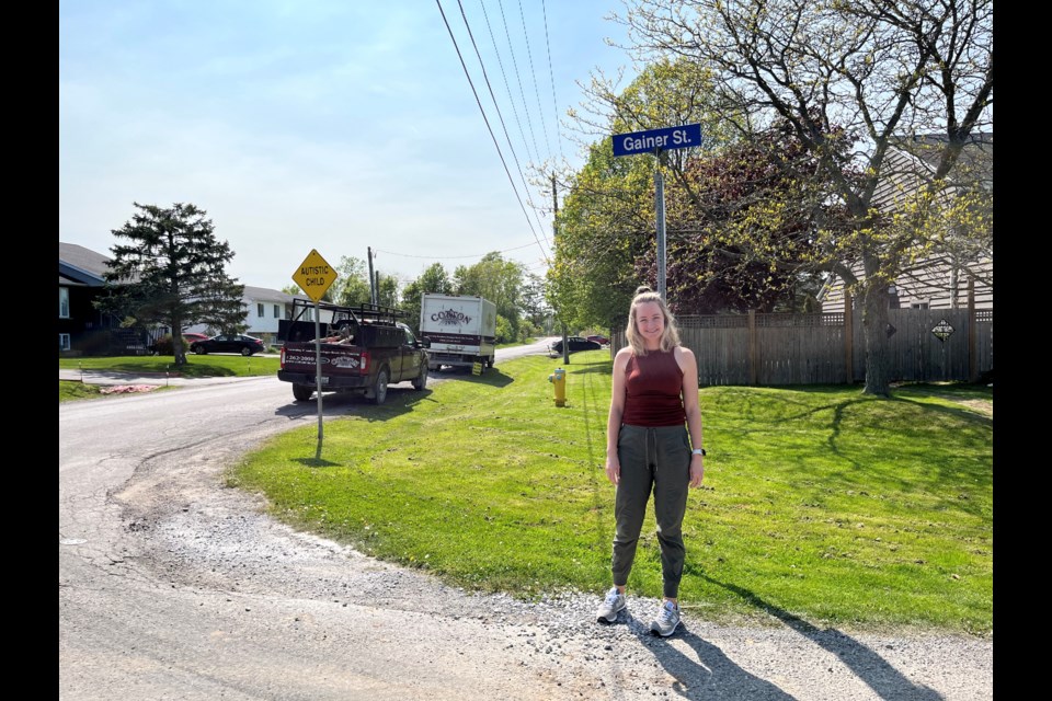 Sarah Prebianca has been trying for months now to get someone to fix the gaps in the railroad crossing near her house.
