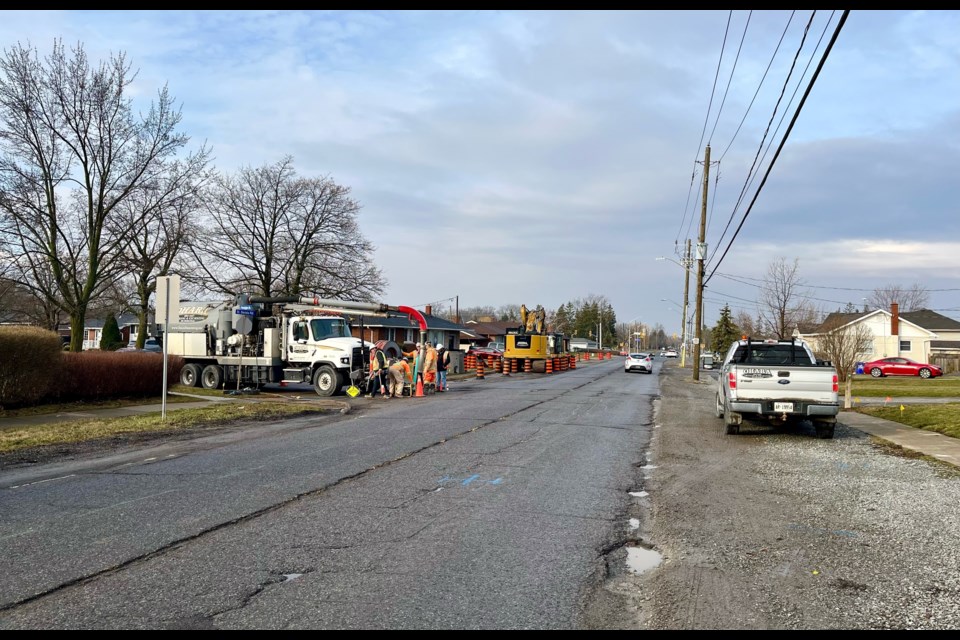 The City of Thorold and the City of St. Catharines have begun phase 1 reconstruction of St. David’s Road, from Collier Road to Foley Crescent.
