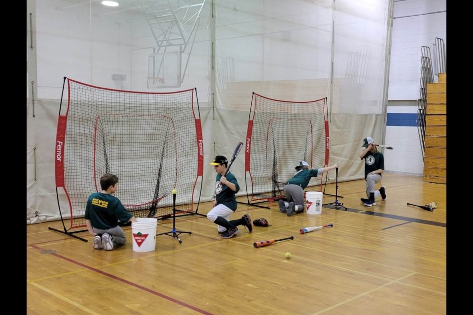 Every year, Thorold Minor Baseball holds indoor workout sessions to bridge the winter months.