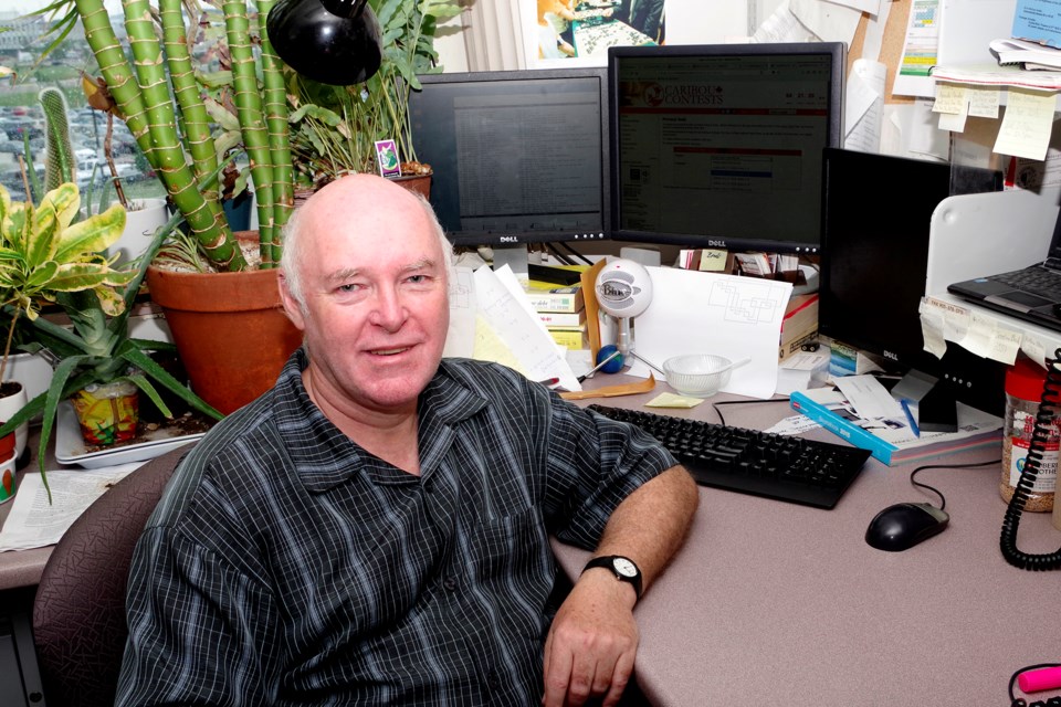 Creator and operator of the Caribou online math contest, Thorold resident Prof. Thomas Wolf. Bob Liddycoat / Thorold News