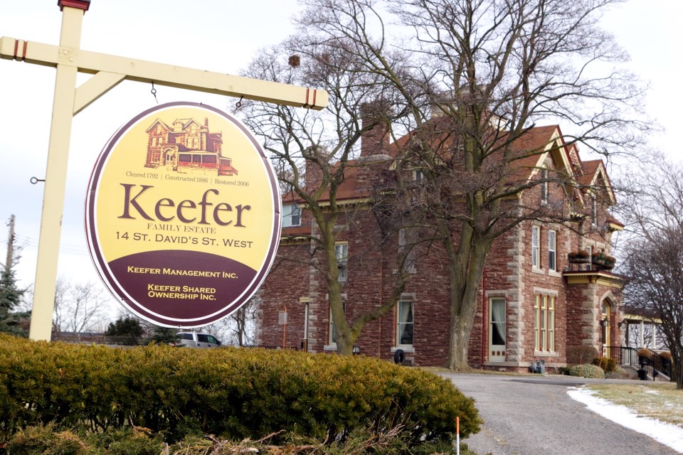 The Keefer Mansion as it looks today under the management of Keefer Developments. Bob Liddycoat / Thorold News