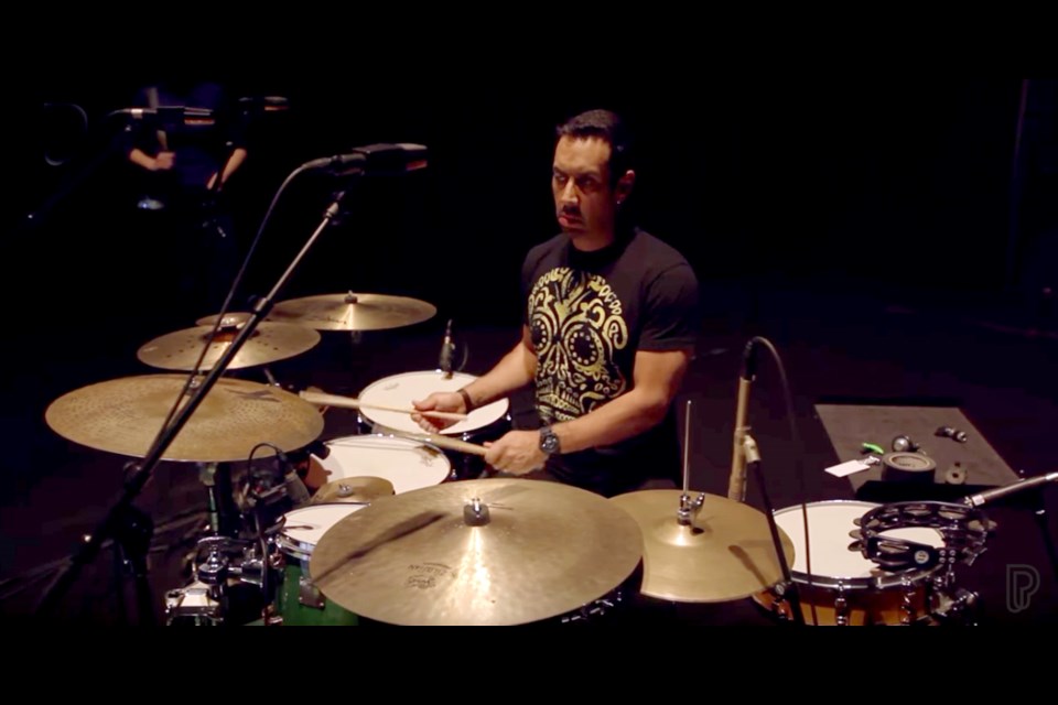 Percussionist  Antonio Sánchez. Photo Youtube